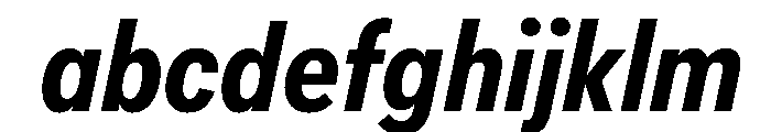 AlaskaVAR ExtraCondensedSemiBoldItalic Instance FONT