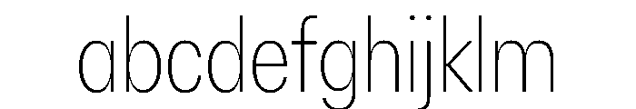 AlaskaVAR ExtraCondensedThinContrast Instance FONT