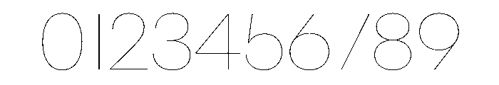 AlaskaVAR Hairline Instance Font OTHER CHARS