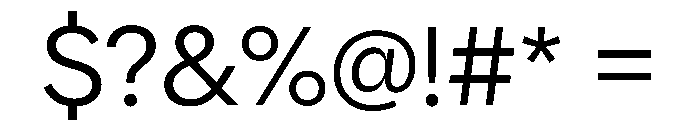 AlaskaVAR LightContrast Instance Font OTHER CHARS
