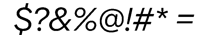 AlaskaVAR LightItalicContrast Instance Font OTHER CHARS