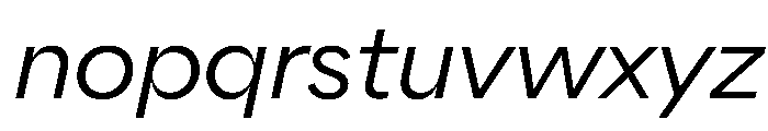 AlaskaVAR LightItalicContrast Instance Font LOWERCASE