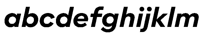 AlaskaVAR SemiBoldItalic Instance FONT