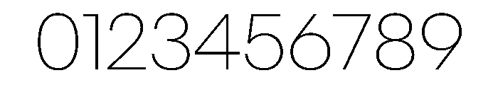 AlaskaVAR Thin Instance Font OTHER CHARS