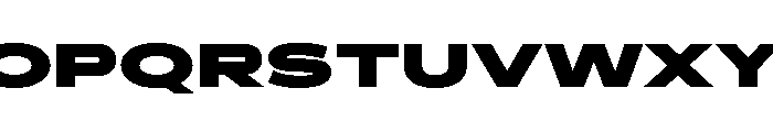 AlaskaVAR UltraExpandedBlack Instance Font UPPERCASE