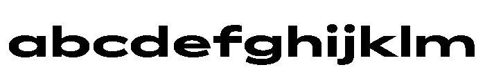 AlaskaVAR UltraExpandedBold Instance FONT