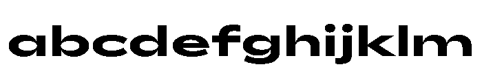AlaskaVAR UltraExpandedBoldContrast Instance FONT