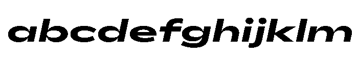 AlaskaVAR UltraExpandedBoldItalicContrast Instance FONT
