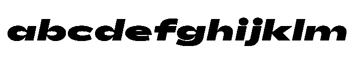 AlaskaVAR UltraExpandedExtraBlackItalicContrast Instance FONT