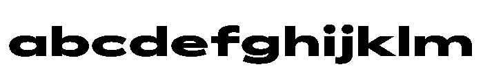 AlaskaVAR UltraExpandedExtraBold Instance FONT