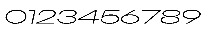 AlaskaVAR UltraExpandedExtraLightItalicContrast Instance Font OTHER CHARS