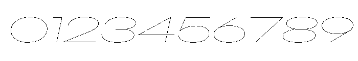 AlaskaVAR UltraExpandedHairlineItalic Instance Font OTHER CHARS