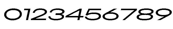 AlaskaVAR UltraExpandedItalic Instance Font OTHER CHARS