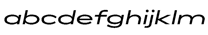 AlaskaVAR UltraExpandedItalic Instance FONT