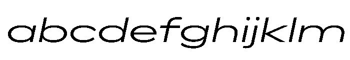 AlaskaVAR UltraExpandedLightItalic Instance FONT