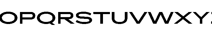 AlaskaVAR UltraExpandedMedium Instance Font UPPERCASE