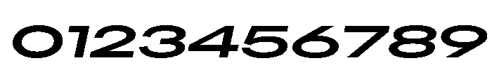 AlaskaVAR UltraExpandedSemiBoldItalic Instance Font OTHER CHARS