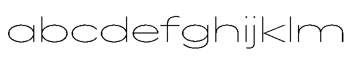 AlaskaVAR UltraExpandedThin Instance FONT