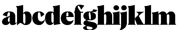AlbraCondensedFlex Black Instance FONT
