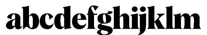 AlbraCondensedFlex Bold Instance FONT