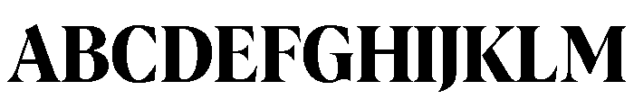 AlbraCondensedFlex Semi Instance Font UPPERCASE