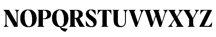 AlbraCondensedFlex Semi Instance Font UPPERCASE