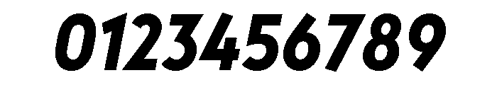 AlbulaCdPro XBdOblique Font OTHER CHARS