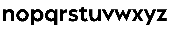 AlbulaPro Bold Font LOWERCASE