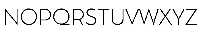 AlbulaPro Light Font UPPERCASE