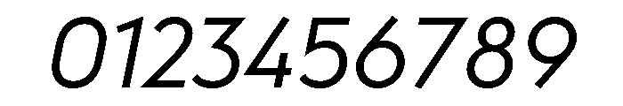 AlbulaPro Oblique Font OTHER CHARS