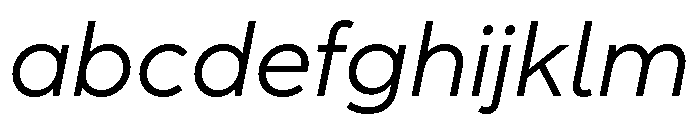 AlbulaPro Oblique FONT