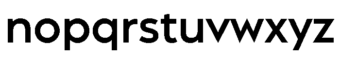 AlbulaPro SemiBold Font LOWERCASE