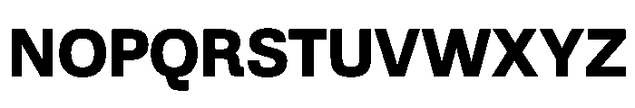 AlbumSans Bold Font UPPERCASE