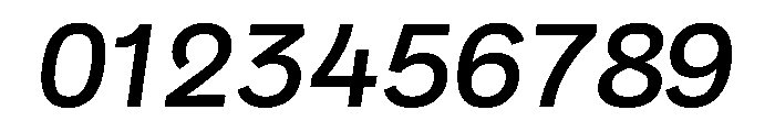 AlbumSans BookItalic Font OTHER CHARS