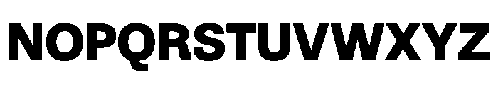 AlbumSans ExtraBold Font UPPERCASE