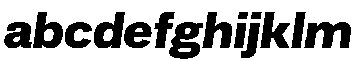 AlbumSans ExtraBoldItalic FONT