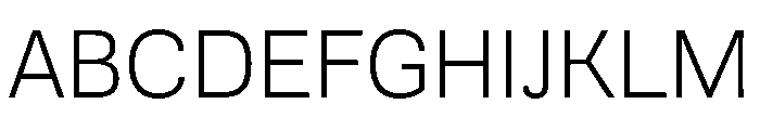 AlbumSans Light Font UPPERCASE