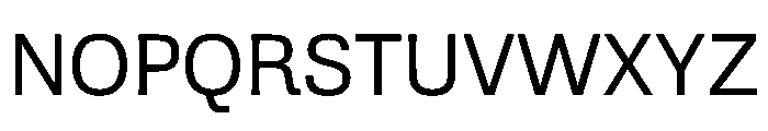 AlbumSans Regular Font UPPERCASE