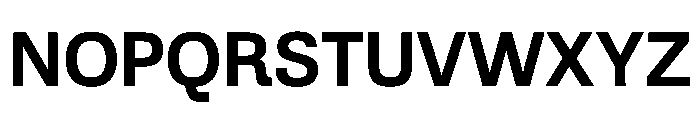 AlbumSans SemiBold Font UPPERCASE