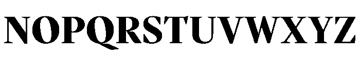 Alcala BlackDisplay Font UPPERCASE