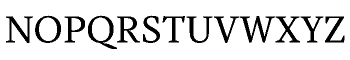 Alcala Roman Font UPPERCASE
