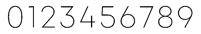 Alcyone ExtraLight Font OTHER CHARS