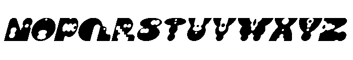 Alexandro Italic Font UPPERCASE