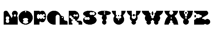 Alexandro Regular Font UPPERCASE