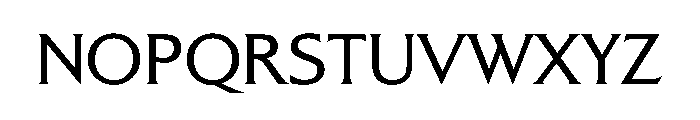 Alexon LightSmallCaps Font LOWERCASE