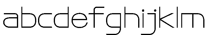 Alezio V0.5 Light FONT