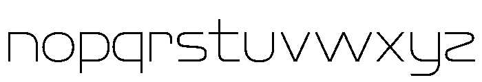 Alezio V0.5 Light Font LOWERCASE