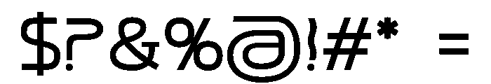 Alezio V0.5 Medium Font OTHER CHARS