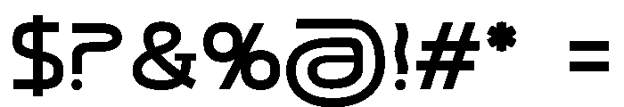 Alezio V0.5 SemiBold Font OTHER CHARS