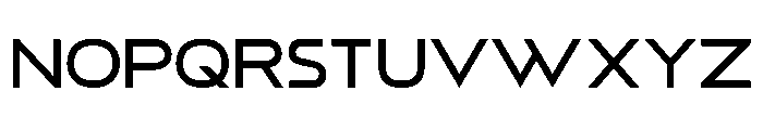 Alezio V0.5 SemiBold Font UPPERCASE
